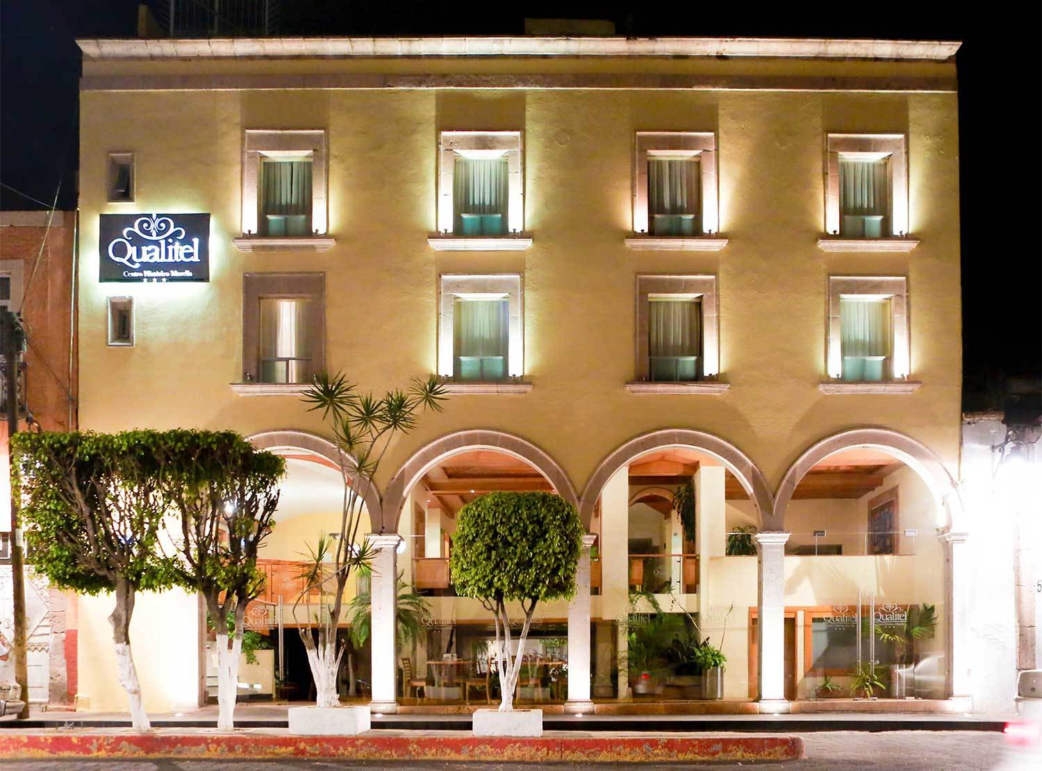 Hotel Qualitel Centro Historico Морелия Экстерьер фото
